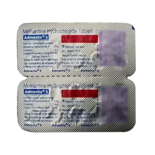 admenta 5mg tablet 10's